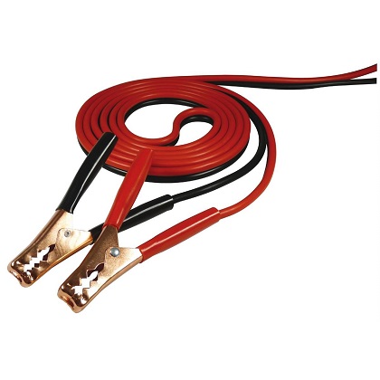 12-Inch Light Duty, 10-Gauge Battery Booster Cables w/ 250 Amp Clamps