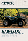 1986 - 2004 Kawasaki Bayou KLF300 2WD/4WD Clymer ATV Service Repair Maint Manual