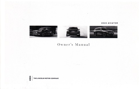 2020 Lincoln Aviator Owner's Manual Kit