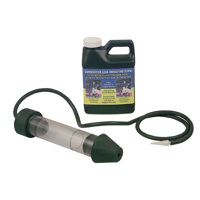 Combustion Leak Detector, to Detect Cracked Blocks, Leaks, Fluid Changes from Blue to Yellow
