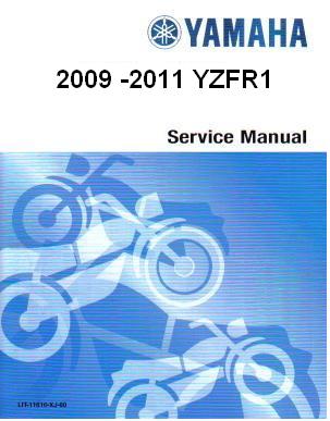 2009 - 2011 Yamaha YZFR1 Factory Service Manual