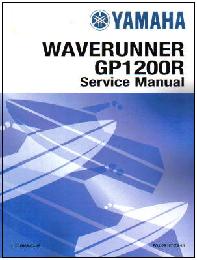 2000 - 2002 Yamaha GP1200R WaveRunner Factory Service Manual