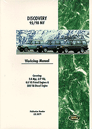 1995-1998 Land Rover Discovery Gas 3.5, 3.9, 4.0, 4.2, 4.6L Engine Repair Manual