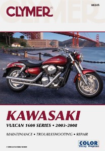 2003 - 2008 Kawasaki Vulcan 1600 Clymer Repair Manual