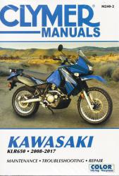 2008 - 2017 Kawasaki KLR650 Clymer Repair Manual