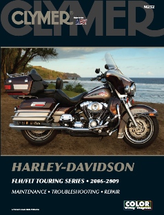 2006 - 2009 Harley Davidson FLH FLT Touring Clymer Service Repair Maint. Manual