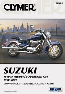 1998 - 2009 Suzuki 1500 Intruder / Boulevard C90 Clymer Repair Manual