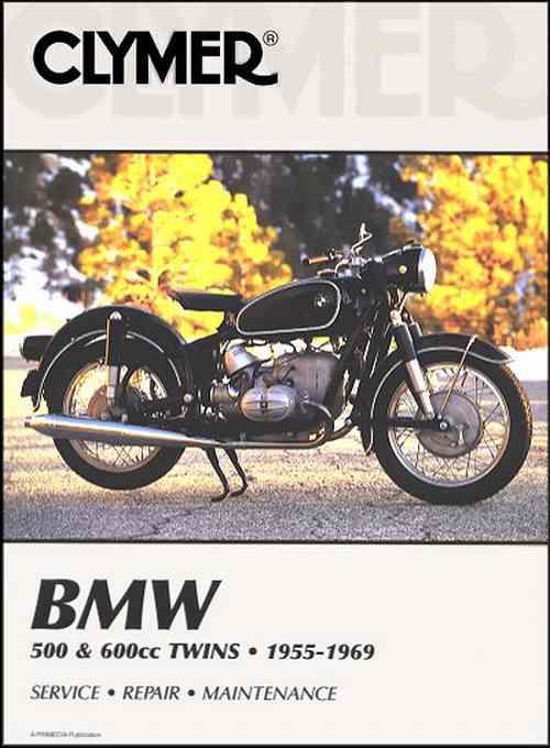 1955 1969 BMW 500 & 600cc Twins Repair, Service & Maintenance Manual by Clymer