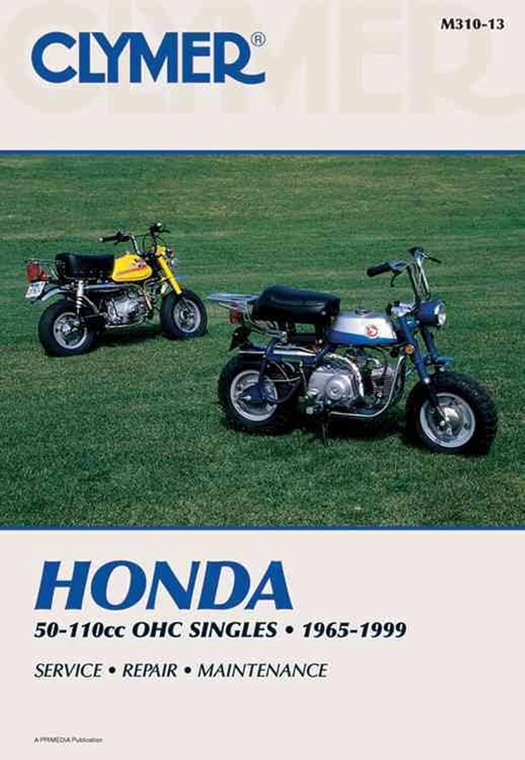 1965 1999 Honda 50-110cc, OHC Singles Clymer Repair Manual