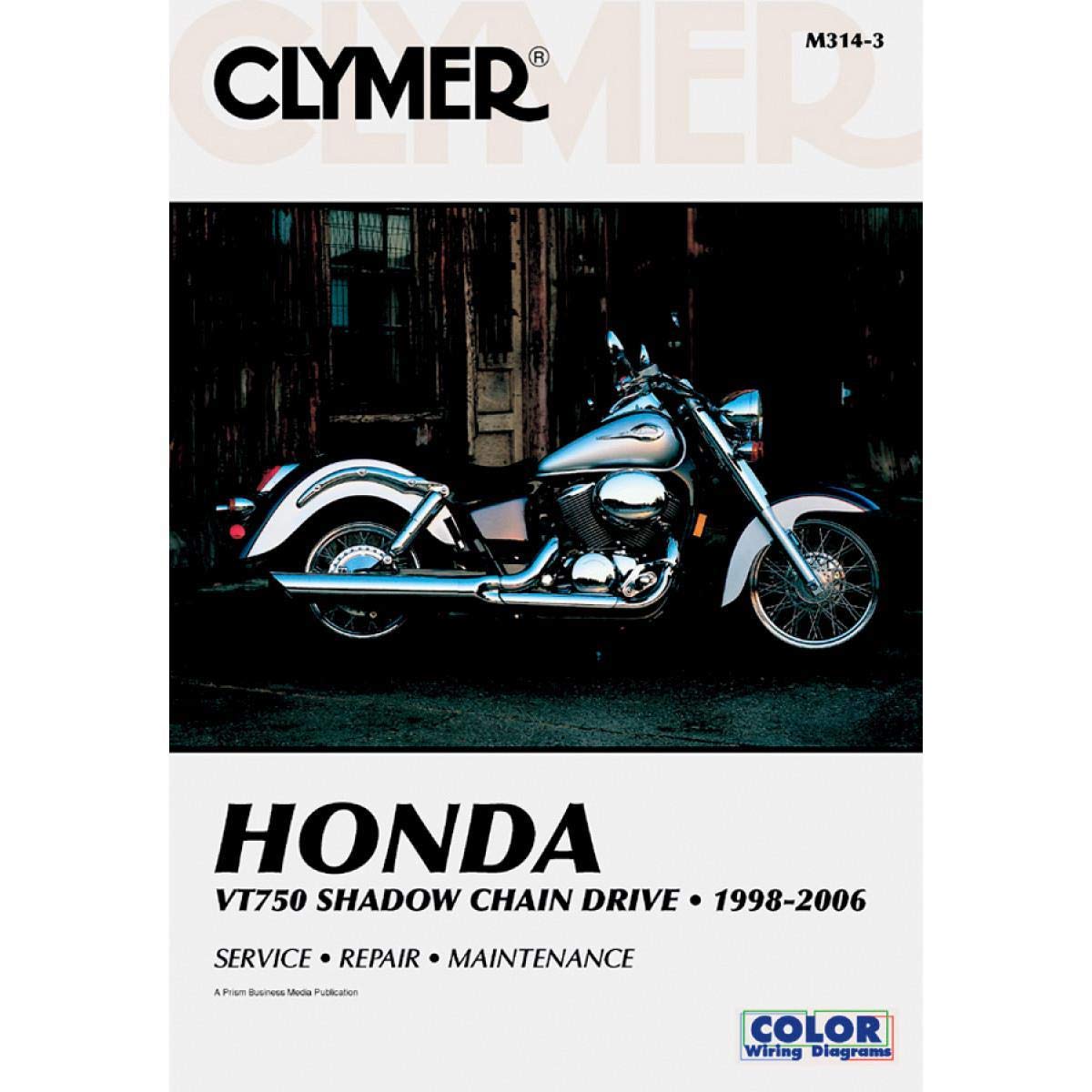 1998 2006 Honda VT750 Shadow Chain Drive Clymer Repair Manual