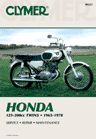 1965 - 1978 Honda 125 - 200cc Twins Clymer Motorcycle Repair Manual