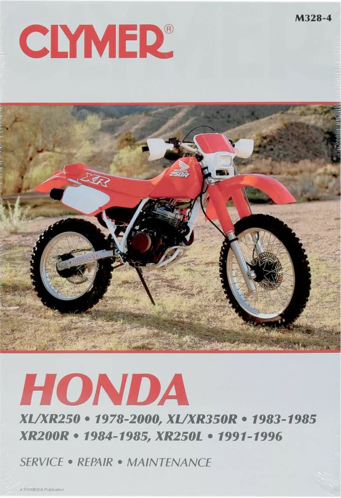 1978 2000 Honda XL/XR 250-350, 1985 1984 XR200R, 1996 1991 XR250L Clymer Repair Manual