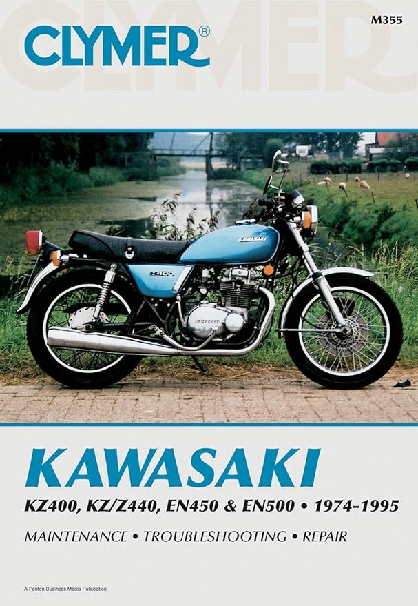1974 1995 Kawasaki KZ400, KZ/Z440, EN450 & EN500 Clymer Repair Manual