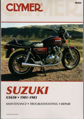 1981 - 1983 Suzuki GS650 Clymer Repair Manual