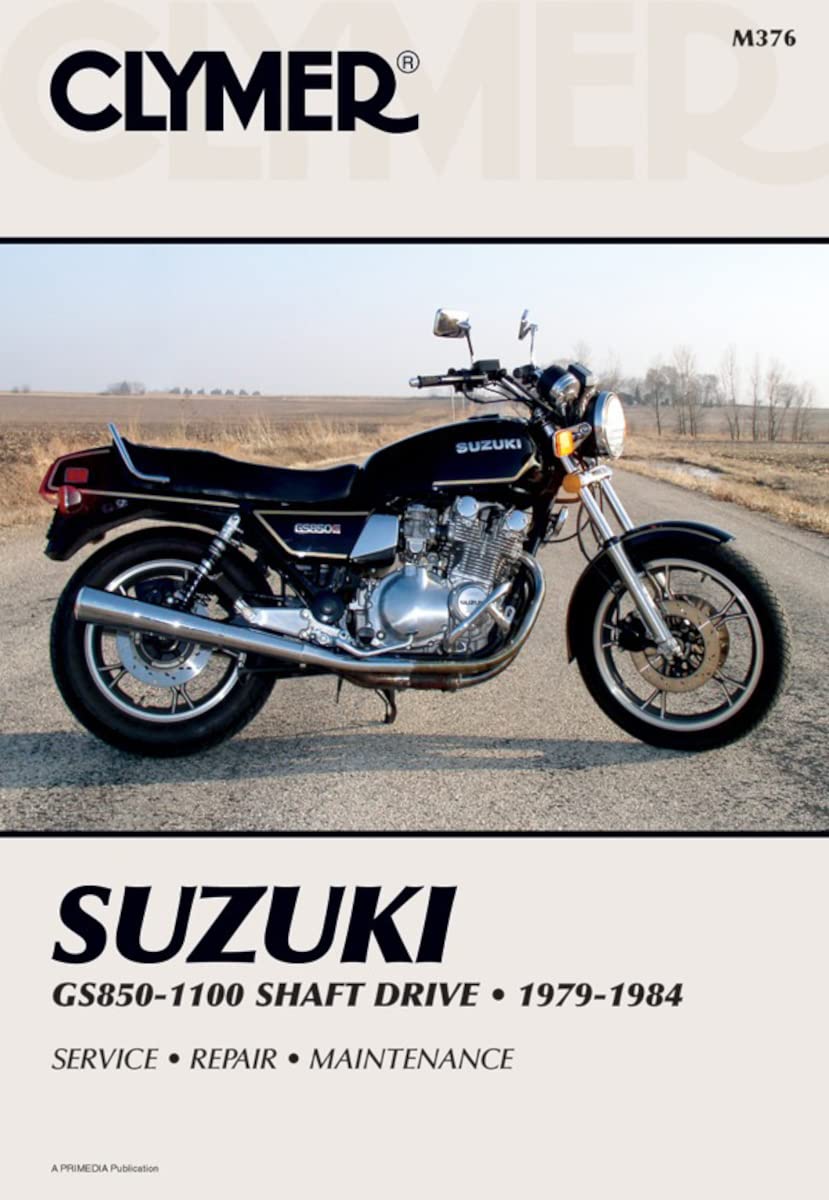 1979 1984 Suzuki GS850-1100, Shaft Drive Clymer Repair Manual