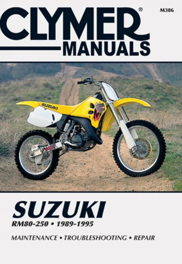 1989 1995 Suzuki RM80-250 Clymer Repair Manual