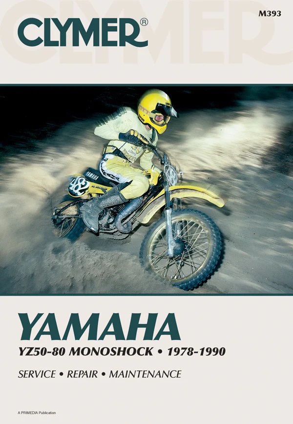 1978 1990 Yamaha YZ50-80 Monoshock Clymer Repair Manual