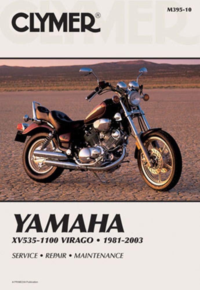 1981-2003 XV535 thru XV1100 Yamaha Virago Clymer Repair Manual