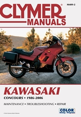 1986 - 2006 Kawasaki Concours GTR1000 Clymer Repair Manual