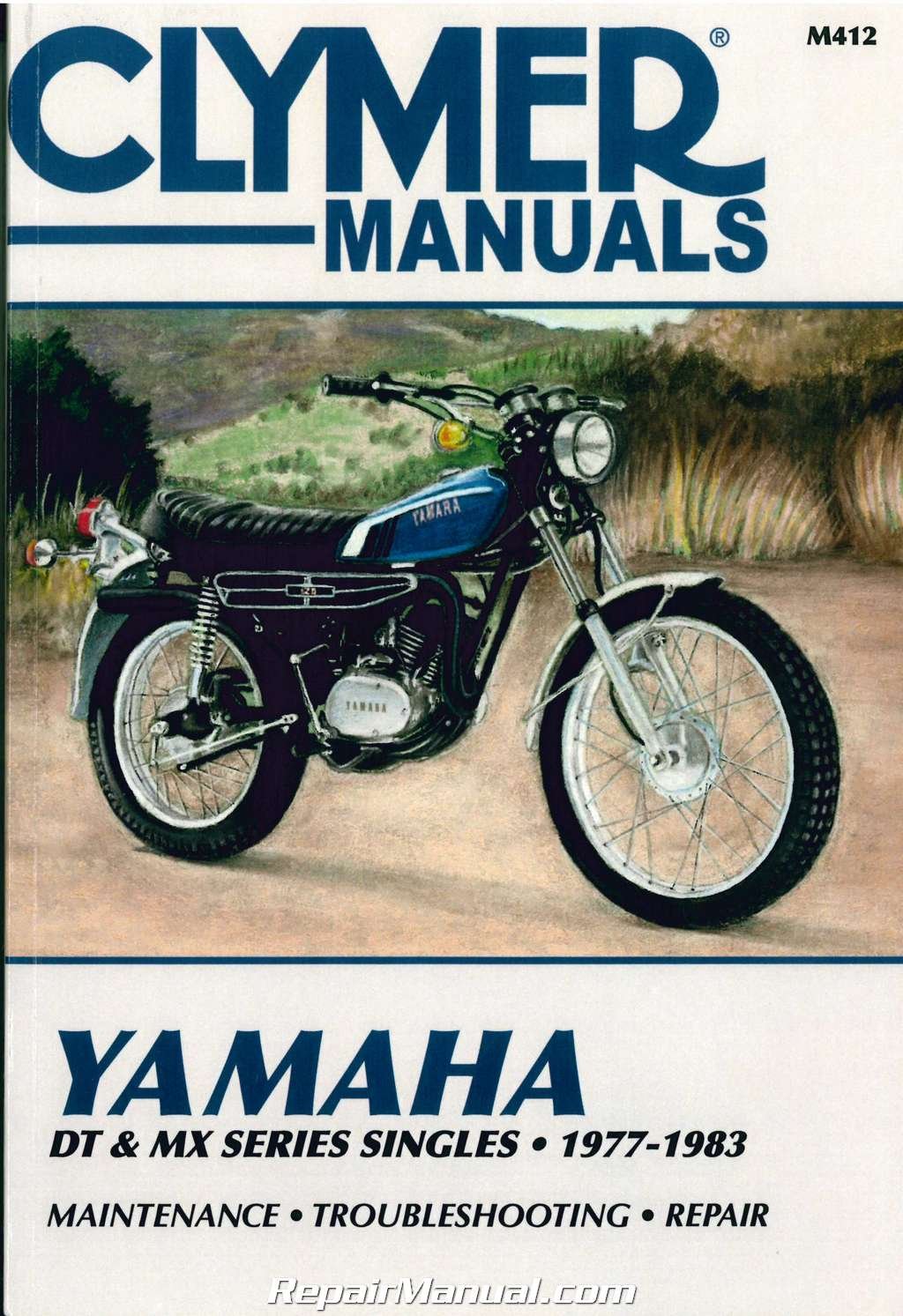 1977 - 1983 Yamaha DT & MX 100-400 Clymer Repair Manual