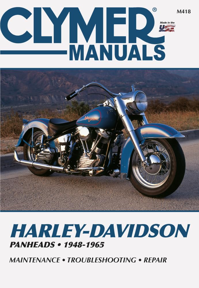 1948-1965 Harley-Davidson Panheads Clymer Service, Repair Manual