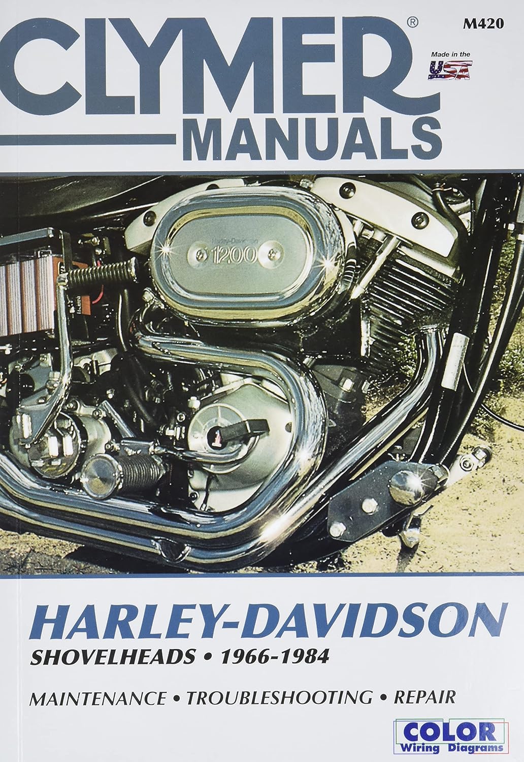 1966-1984 Harley-Davidson Shovelheads Clymer Serice, Repair & Maintenance Manual