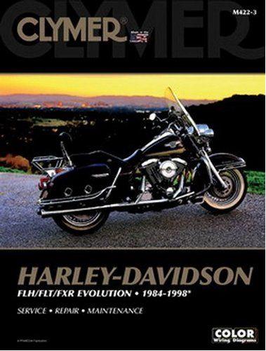 1984-1998 Harley-Davidson FLH FLT FXR FXEF FXWG Evolution Clymer Repair Manual