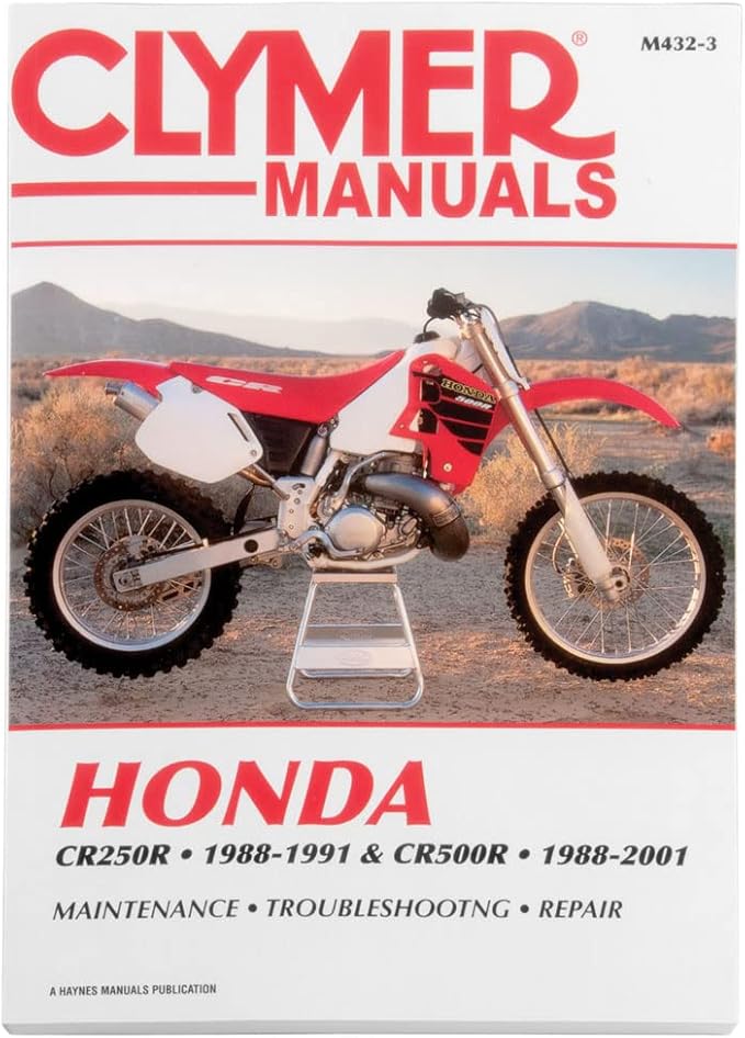 1988 - 1991 Honda CR250R & 1988 - 2001 CR500R Clymer Repair Manual