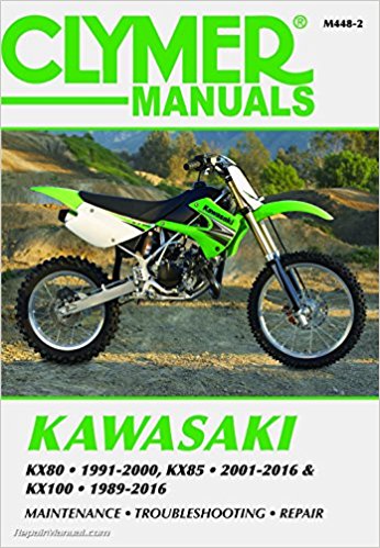 1989 - 2016 Kawasaki KX80, KX85 & KX100 Clymer Repair Manual