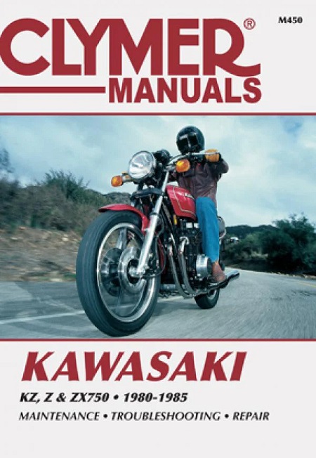 1980 1985 Kawasaki KZ, Z & ZX750 Clymer Repair Manual