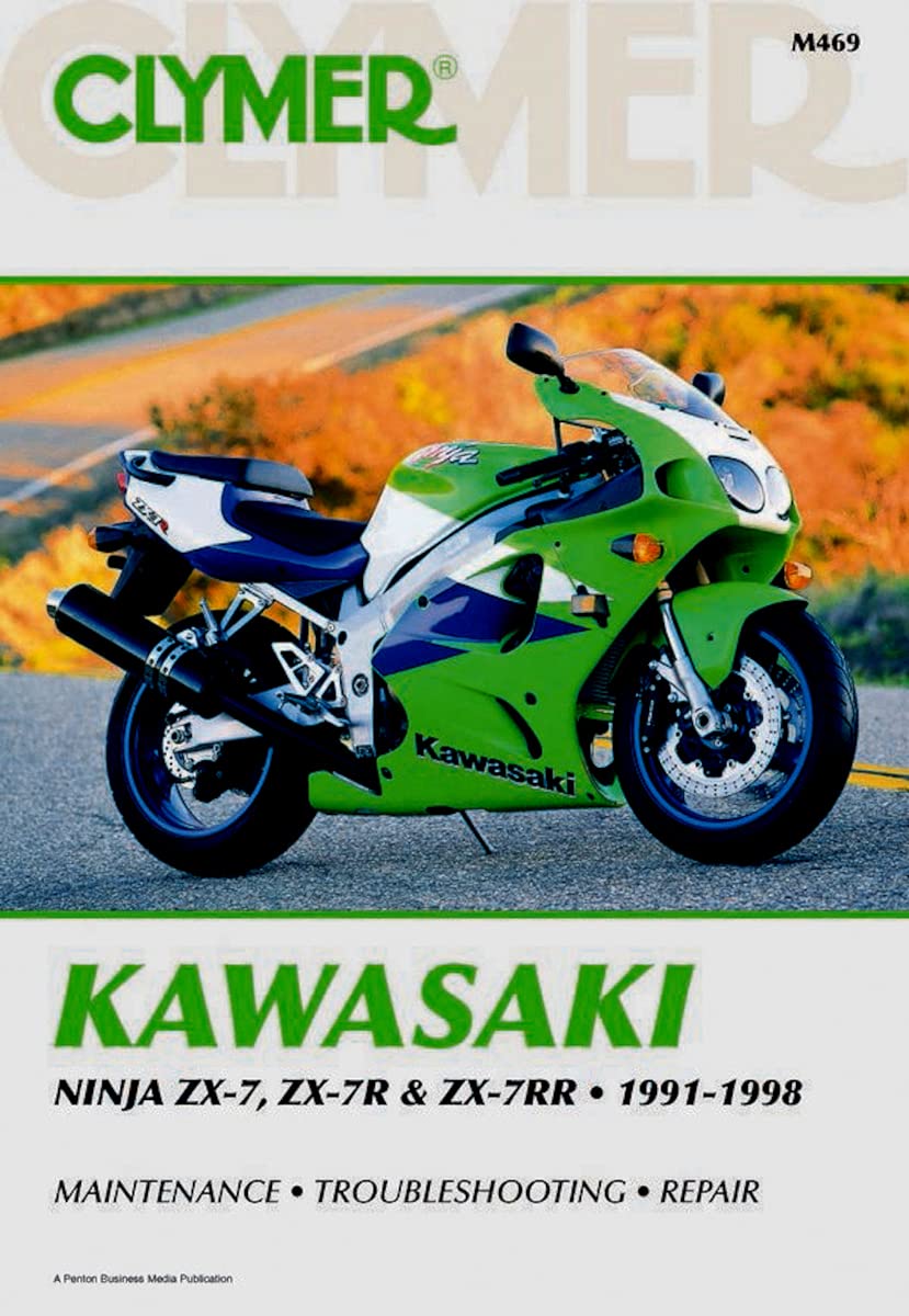 1991 - 1998 Kawasaki ZX7 Ninja Clymer Repair Manual