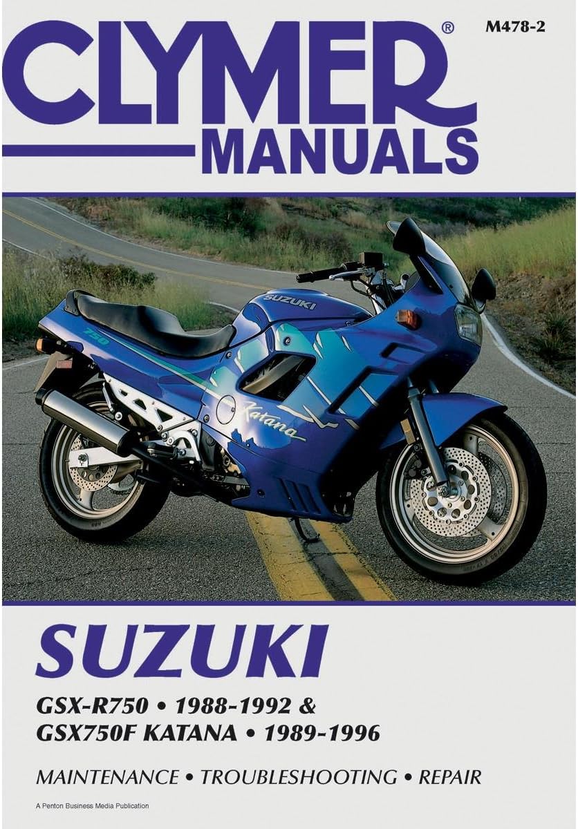 1988 1992 Suzuki GSX-R750, 1989 1996 GSX750F Katana Clymer Repair Manual