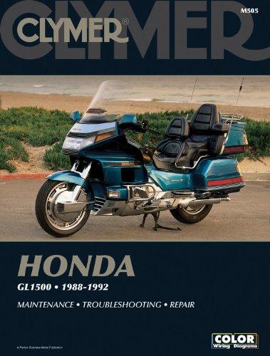 1988 - 1992 Honda GL1500 Gold Wing Clymer Service, Repair & Maintenance Manual