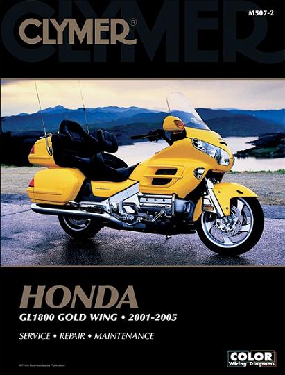 2001 - 2010 Honda GL1800 Gold Wing Clymer Service Repair Shop Manual