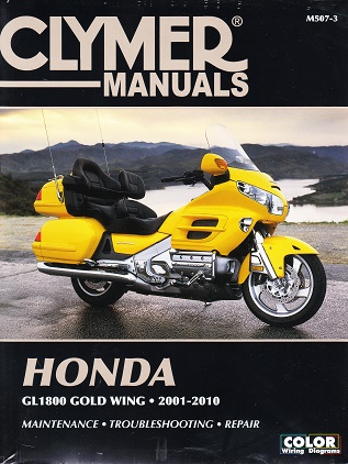 2001 - 2010 Honda GL1800 Gold Wing Clymer Service Repair Shop Manual