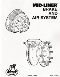 Mack Truck Mid-Liner Brake and Air System Factory Service Manual