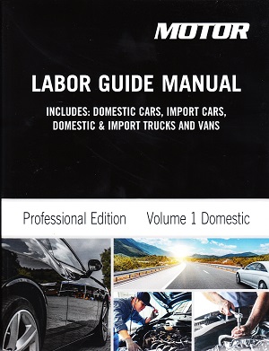 2007 - 2021 MOTOR Automotive Domestic & Import Labor Time Guide - 2 Vol. Set