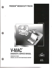 MACK V-MAC Diagnostic Service Manual MV8-102
