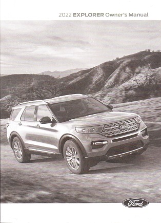 2022 Ford Explorer Owner's Manual Kit