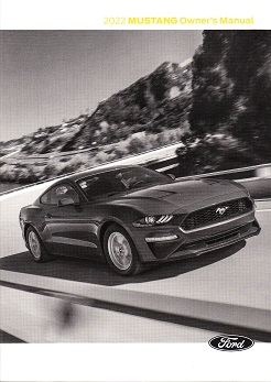 2022 Mustang Mach E SOG Owner Manual Kit - Not a Full Owner Manual        