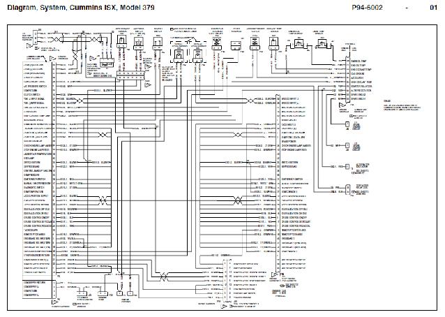 Peterbilt 379 Chassis Family w/ Cummins ISX & Signature ... 59 cummins fuel system diagram 