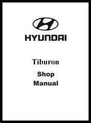 1997 Hyundai Tiburon Factory Shop Manual