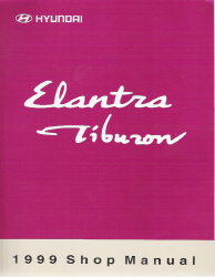1999 Hyundai Elantra and Tiburon Factory Service Manual Volume 2