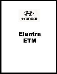 1999 Hyundai Elantra Factory Electrical Troubleshooting Manual - ETM