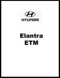 1999 Hyundai Elantra/Tiburon Electrical Troubleshooting Manual - ETM