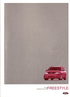 2005 Ford Freestyle Owner's Manual Portfolio