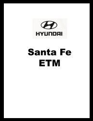 2001 Hyundai Santa Fe Factory Electrical Troubleshooting Manual - ETM