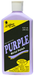 California Custom Original Purple Metal Polish