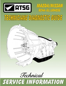 Mazda / Nissan RC4AEL-JR405E Technicians Diagnostic Guide- Softcover