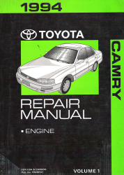 1994 Toyota Camry Factory Repair Manual - 2 Volume Set